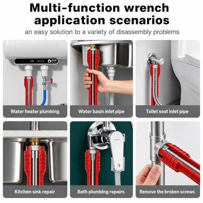 Anti-Slip Tap & Sink Plumbing Repair Wrench