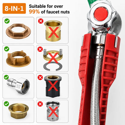 Anti-Slip Tap & Sink Plumbing Repair Wrench